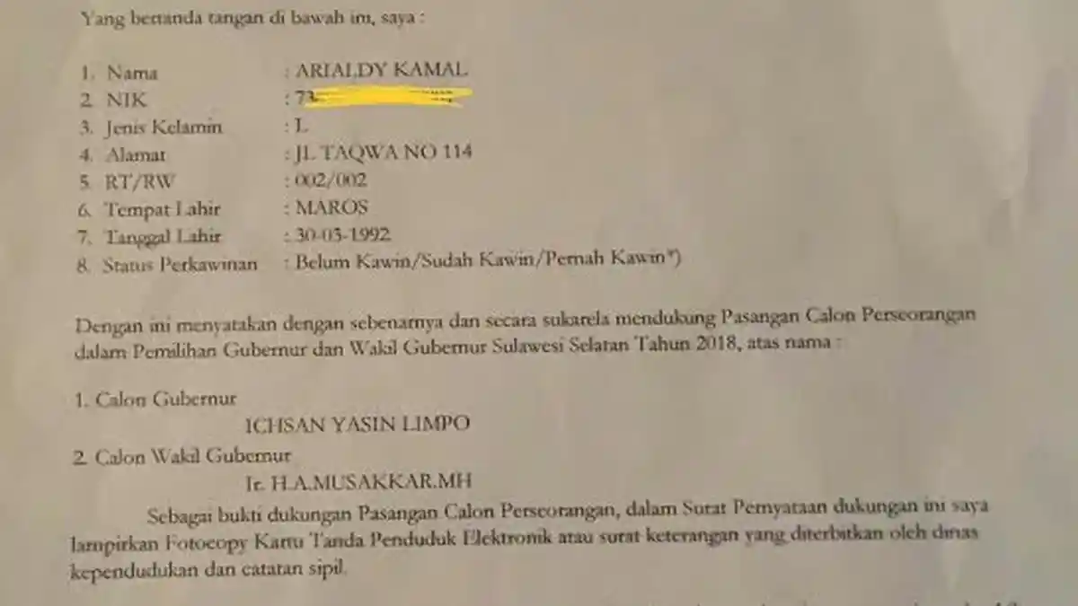 Tim Hukum IYL-Cakka Sebut Pengurus Hanura dan Aktivis Granat Maros Tak Masuk Data SILON