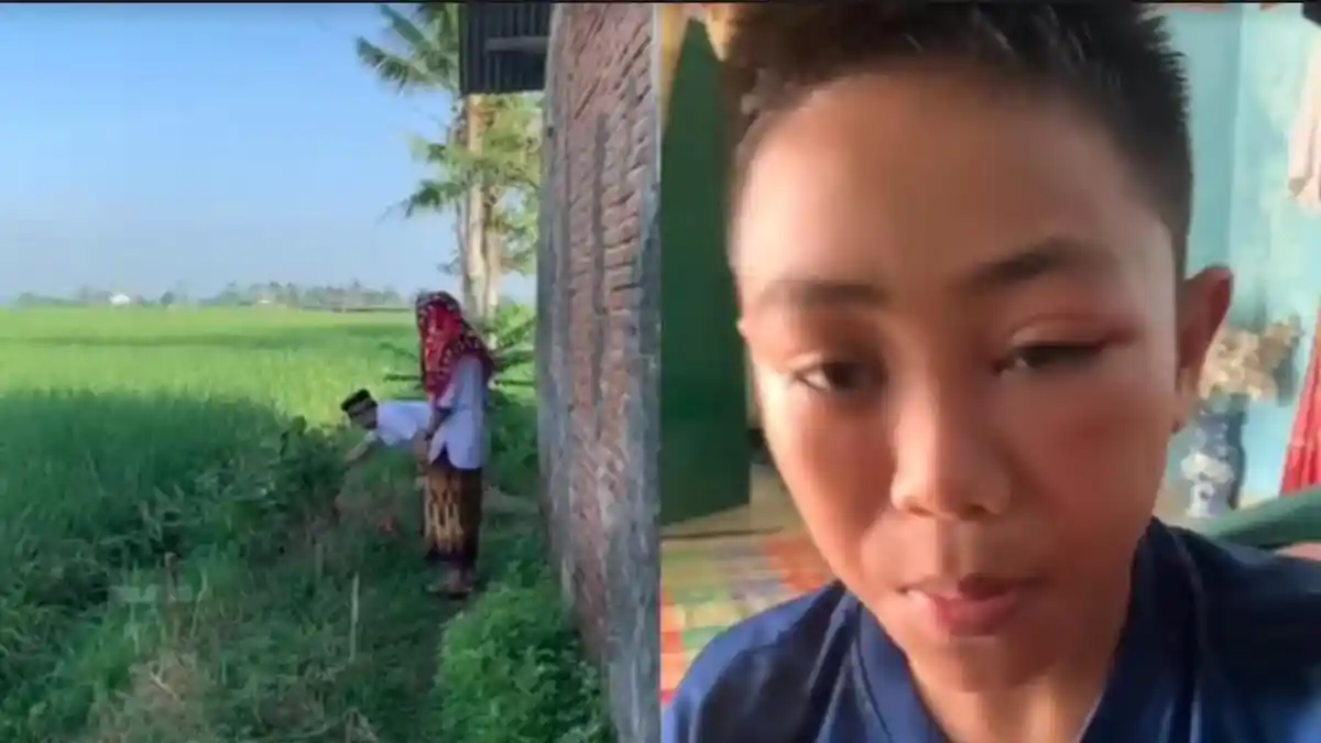 Momen Apes Bocah Ledakkan Petasan di Dekat Sarang Tawon, Mata Bengkak Kena Sengatan