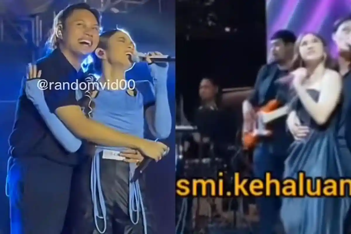 Video Duet Rizky Febian Peluk Mesra Mahalini di Panggung Dianggap Berlebihan