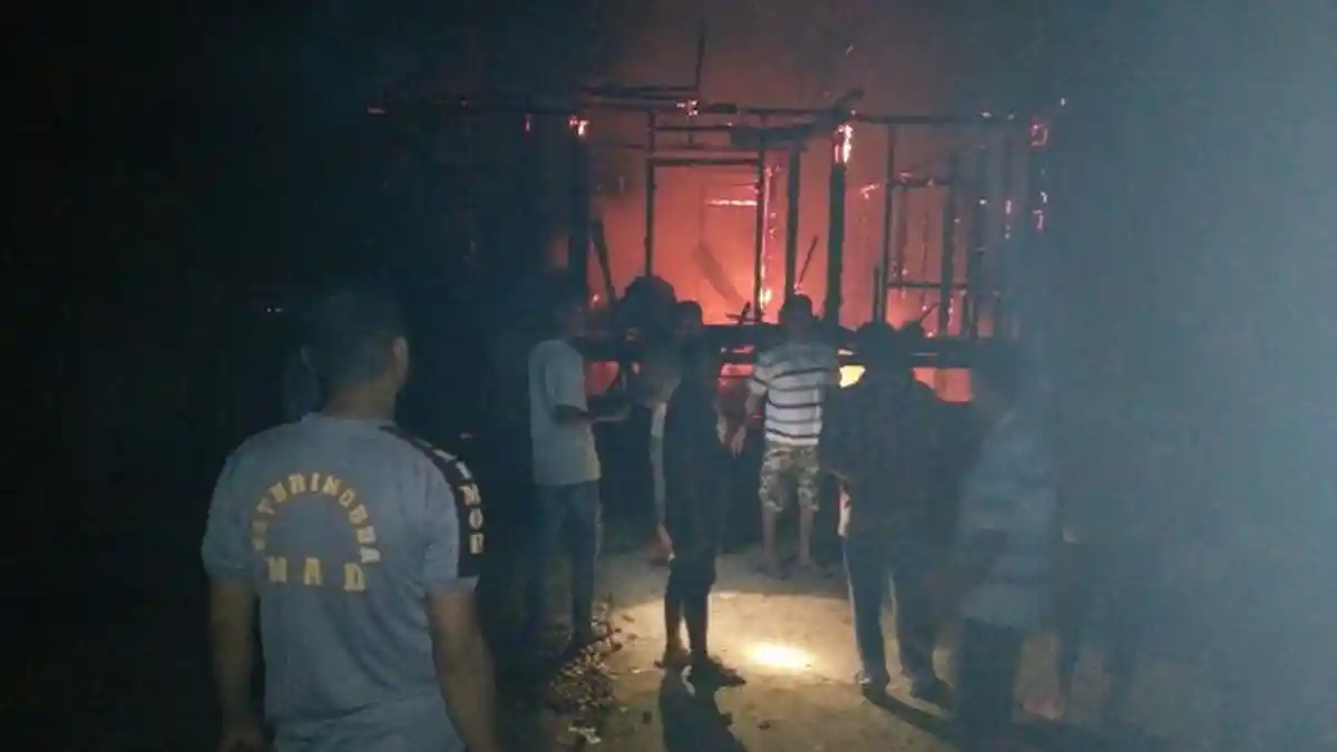 Satu Rumah di Kompleks Dayah Bidayatul Huda Terbakar
