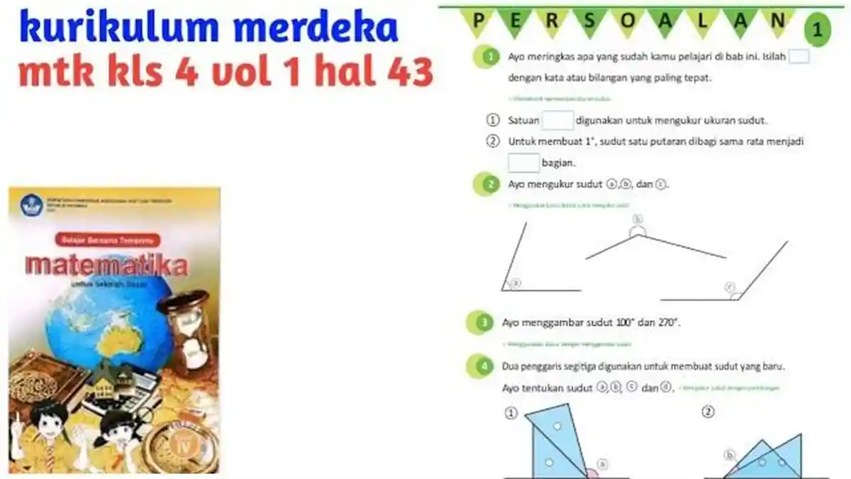 Kunci Jawaban Matematika Halaman 43 Kelas 4 SD Kurikulum Merdeka ...