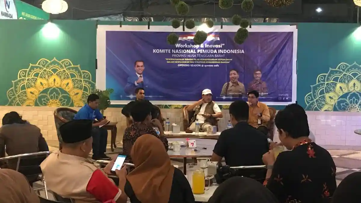 Serukan Semangat Aktivis-prenuer, DPD KNPI NTB Dorong Pemuda Berwirausaha