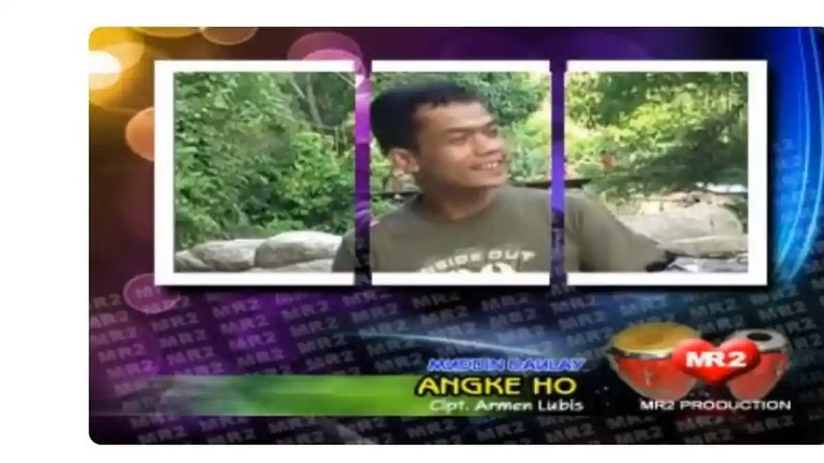 Lirik Lagu Tapsel Angke Ho Dipopulerkan oleh Alimuddin Daulay