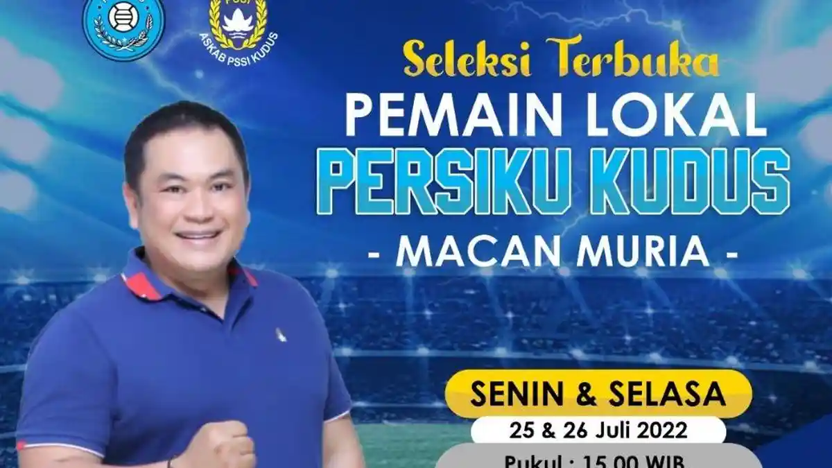 Persiku Kudus Mulai Seleksi Pemain, Pendaftar Didominasi dari Luar Daerah