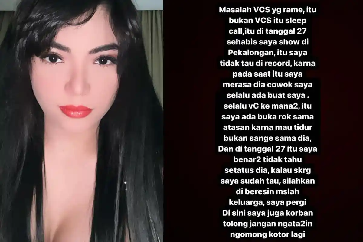 Alasan Dinar Candy Buka Pakaian Saat Video Call dengan Ko Apex, Bantah VCS