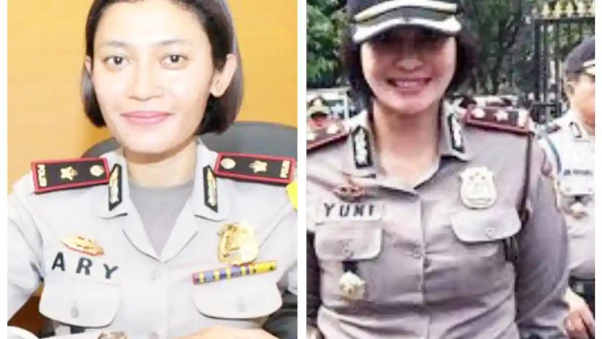 NASIB Dua Perwira Polwan Cantik, Satu Sukses Baru Jabat Kapolres, Satunya Lagi Dipecat