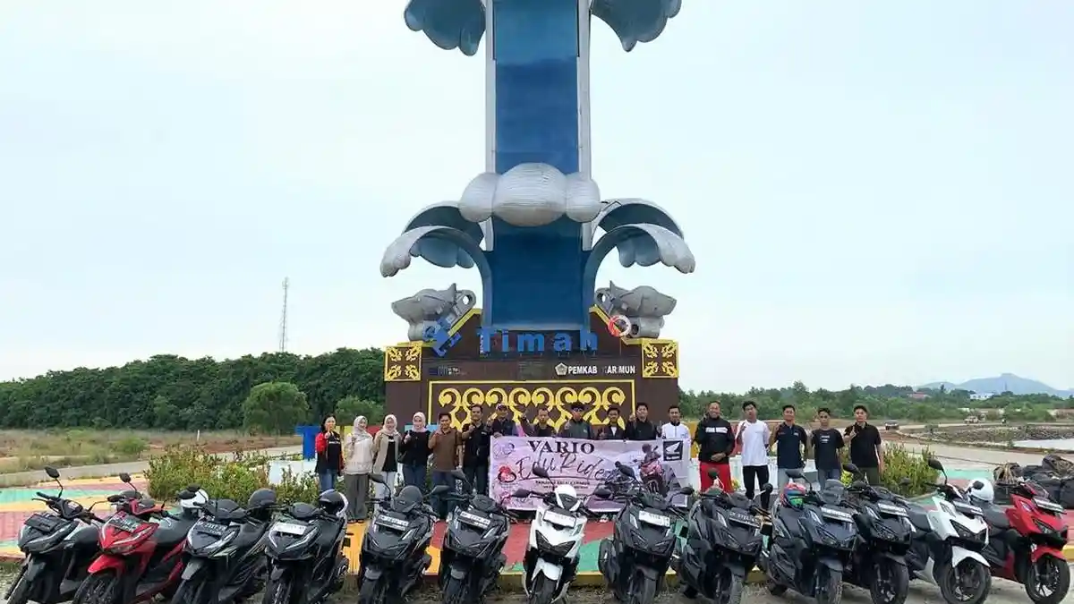 Komunitas Honda Vario Ajak Pelajar SMK di Karimun Peduli Keselamatan Berkendara