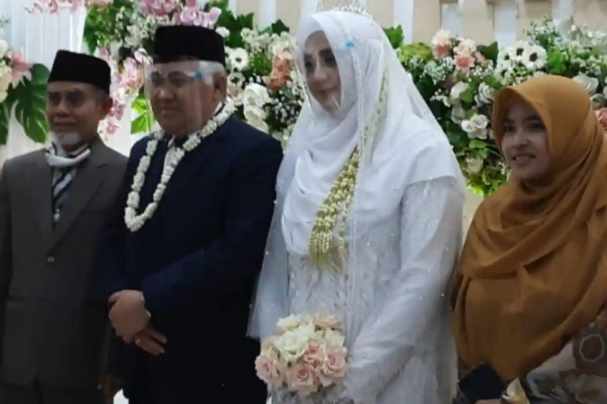 Pernikahan Mantan Ketua Umum PP Muhammadiyah, Din Syamsuddin dan Rashda Diana Digelar Tertutup