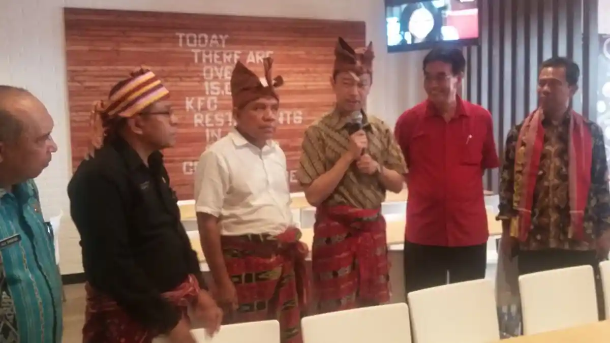 Menteri Perdagangan Resmikan KFC Atambua