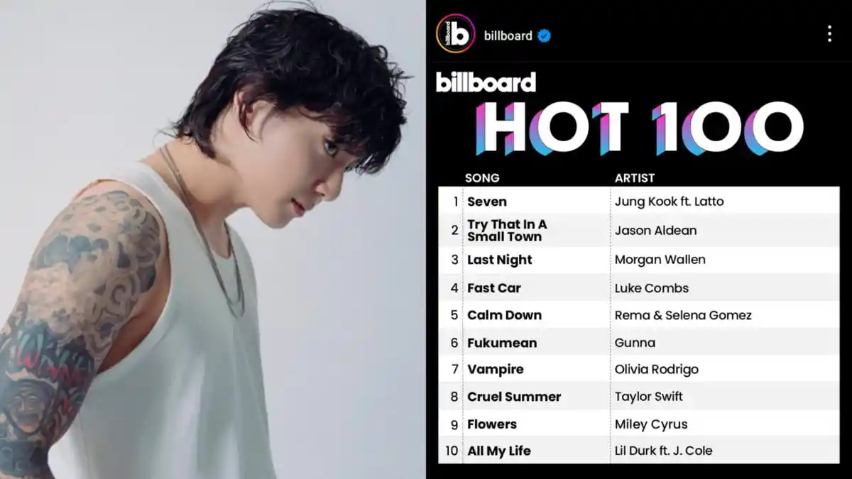 Jungkook BTS Pecahkan Chart Billboard All Kill, Jadi Solois Kpop Pertama yang Sabet Prestasi ini