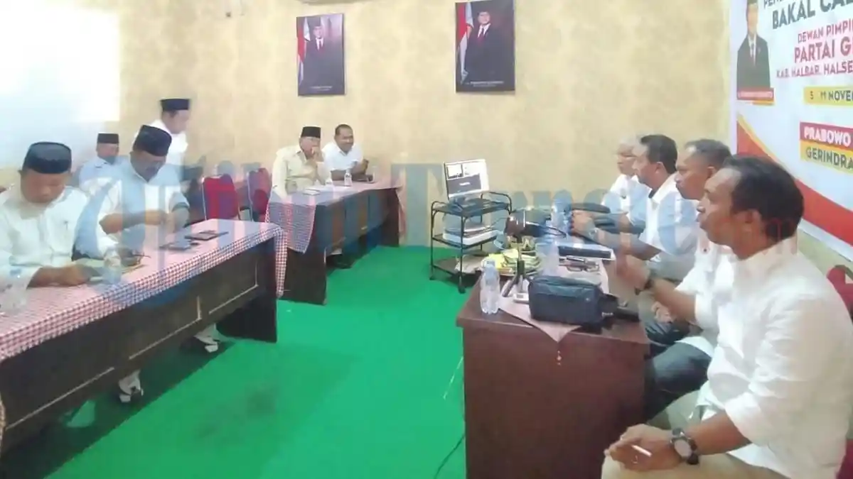 DPD Gerindra Maluku Utara Lakukan Uji Kelayakan dan Kepatutan Calon Ketua DPC