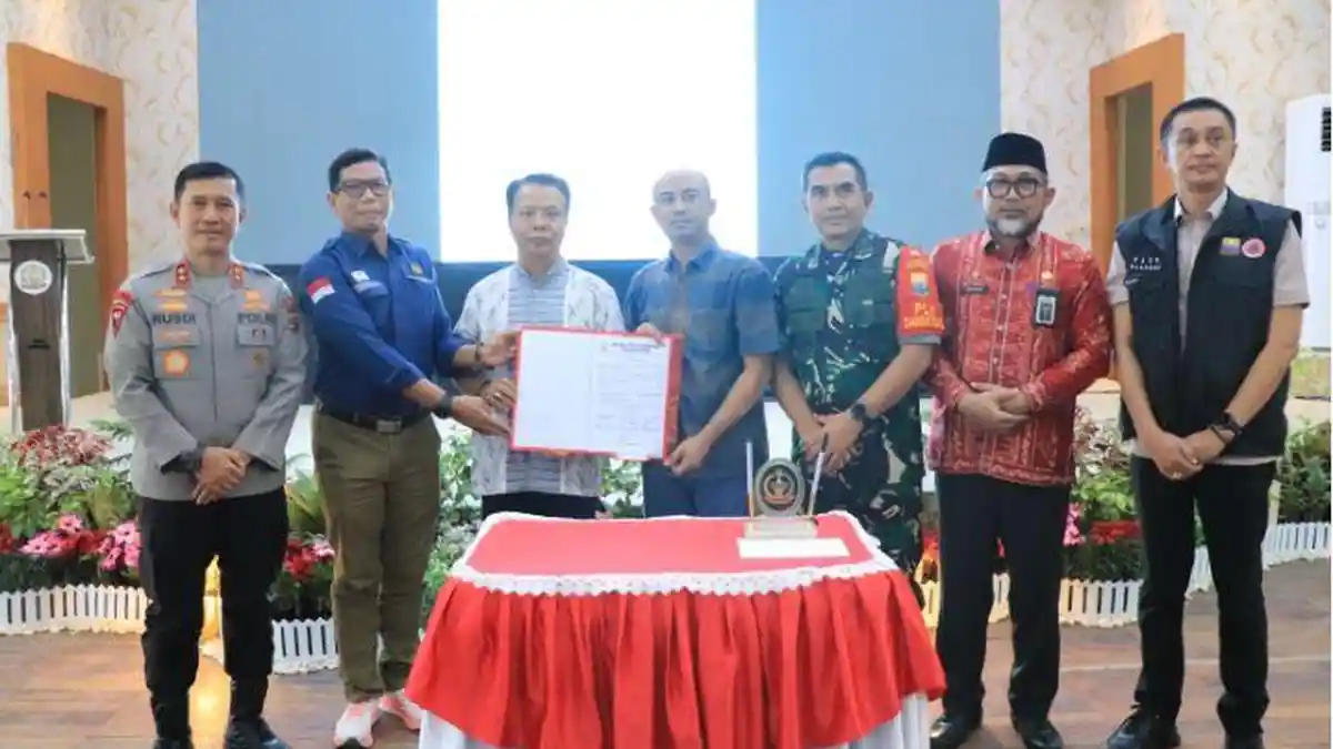 Kapolda Jambi Hadiri Rakor Penanganan dan Penanggulangan Karhutla di Jambi