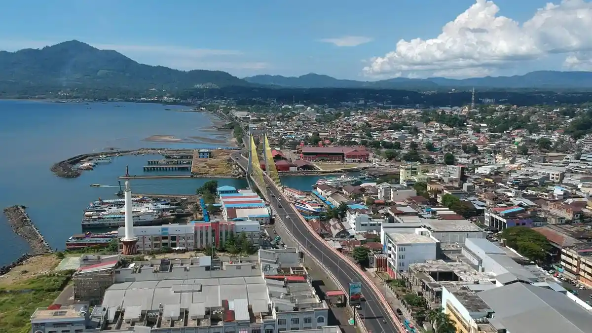 Berita Foto: Kawasan Boulevard Manado Sulawesi Utara