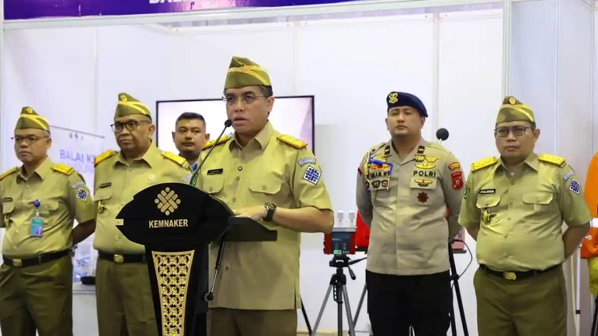 Menaker Yassierli Sebut Keselamatan dan Kesehatan Kerja Nasional Masih Hadapi Tantangan Serius