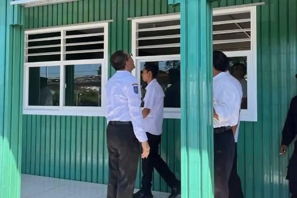 Perbaikan SDN 2 Padak Guar Tuntas, 6 Unit Ruang Kelas dan 4 Toilet Selesai Dibangun