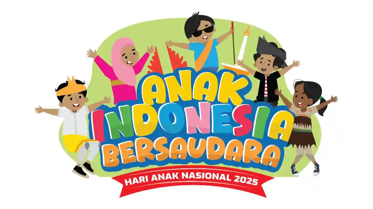 Tema dan Logo Hari Anak Nasional ke-41 Tahun 2025, Lengkap Link Downloadnya