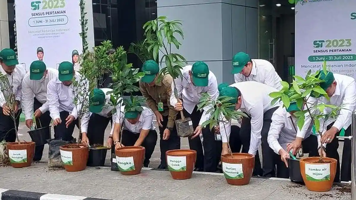 Persiapan Sensus Pertanian 2023, BPS Gelar Apel Siaga