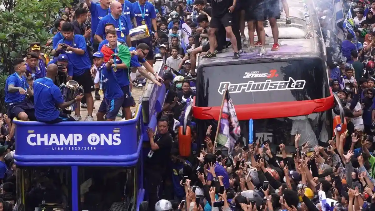 Susunan Acara dan Rute Konvoi Persib Bandung Juara, Waspadai Titik-titik Potensi Macet