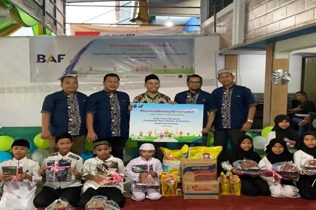 BAF Selenggarakan CSR di Bulan Ramadan Bersama Lebih dari 1.200 Anak Yatim Piatu Duafa