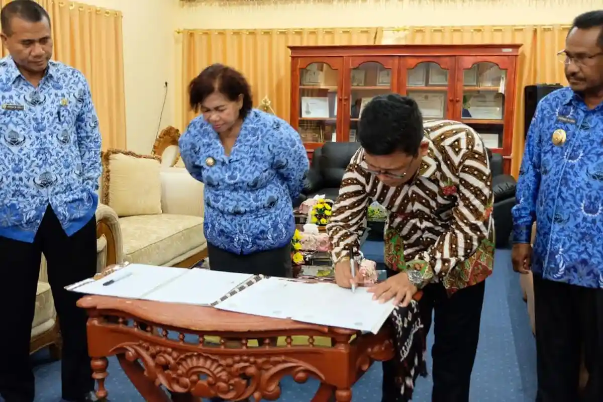 Rote Ndao Pertama PKS KSWP dengan KPP Pratama Kupang