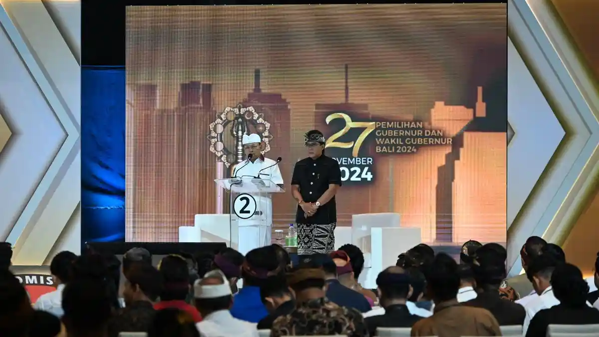 Debat Pilgub Bali, Koster-Giri Sebut Turyapada Tower Beroperasi 2026, Hasilkan 100 Miliar Per Tahun