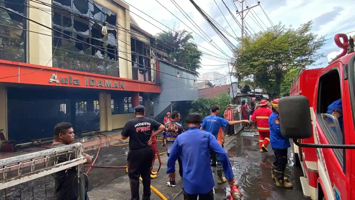 Aula Idaman Manado, Gedung Serbaguna Favorit Sejak 2002 Kini Ludes Dilahap Api