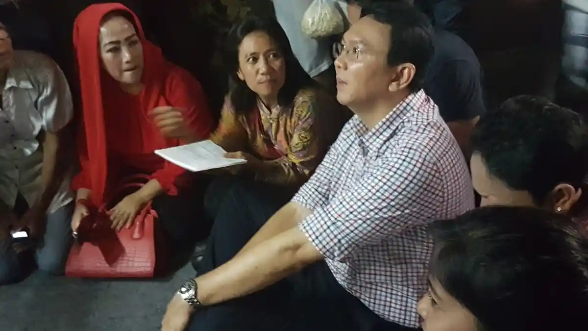 Bertemu Adik Soeharto, Ahok Curhat