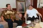 Anas Urbaningrum Bersama Fahmi Idris