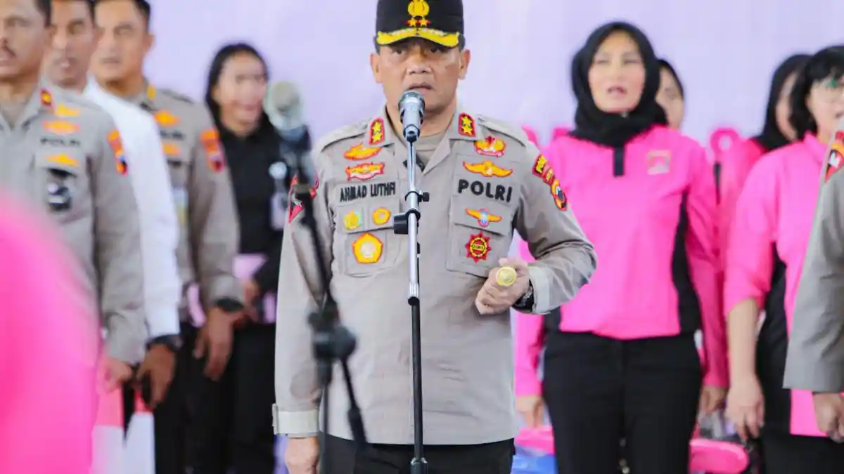 HUT ke-72 HKGB, Polda Jateng Gelar Lomba Voli, Ini Pesan Khusus dari Irjen Pol Ahmad Luthfi