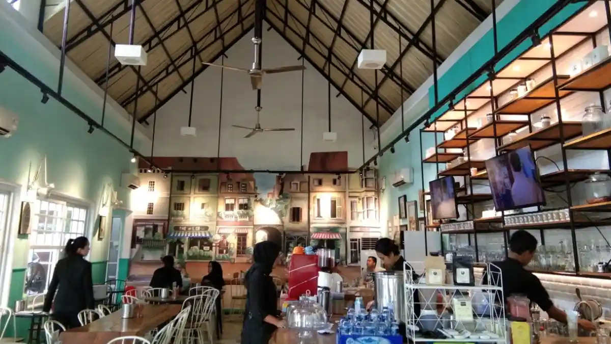 Kafe Instagramable The L.Co Coffe Medan, Hadirkan Suasana Nongkrong Berasa di Eropa