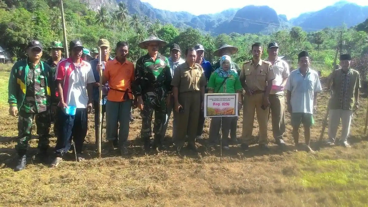Di Pangkep, 6 Kecamatan Ini Serentak Tanam Jagung dan Sayuran