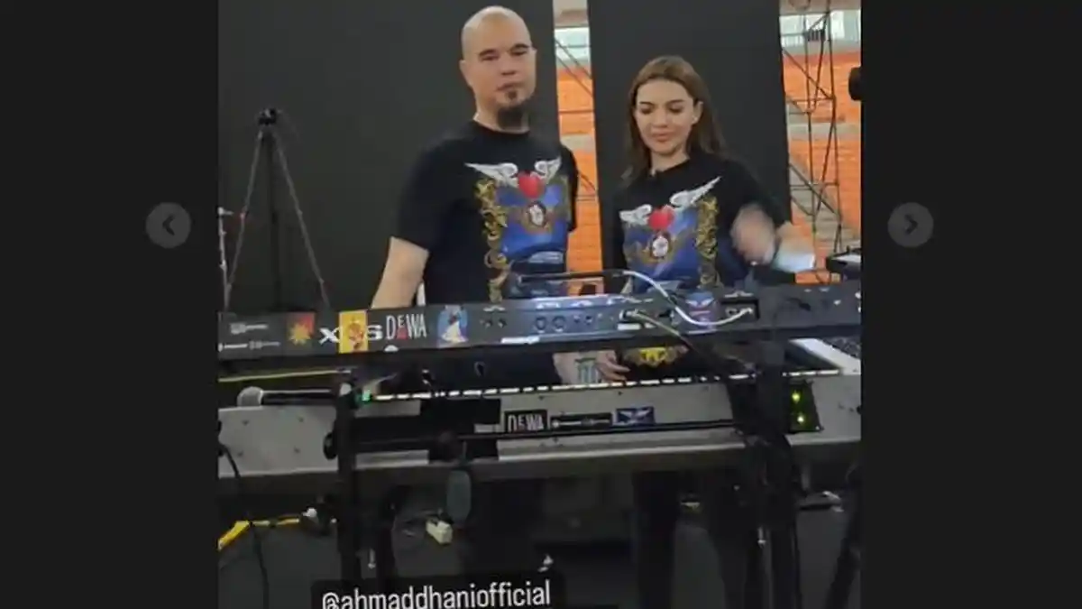 Demi Nonton Dewa 19 Najwa Shihab Hadir di JIS Sejak Siang Hari
