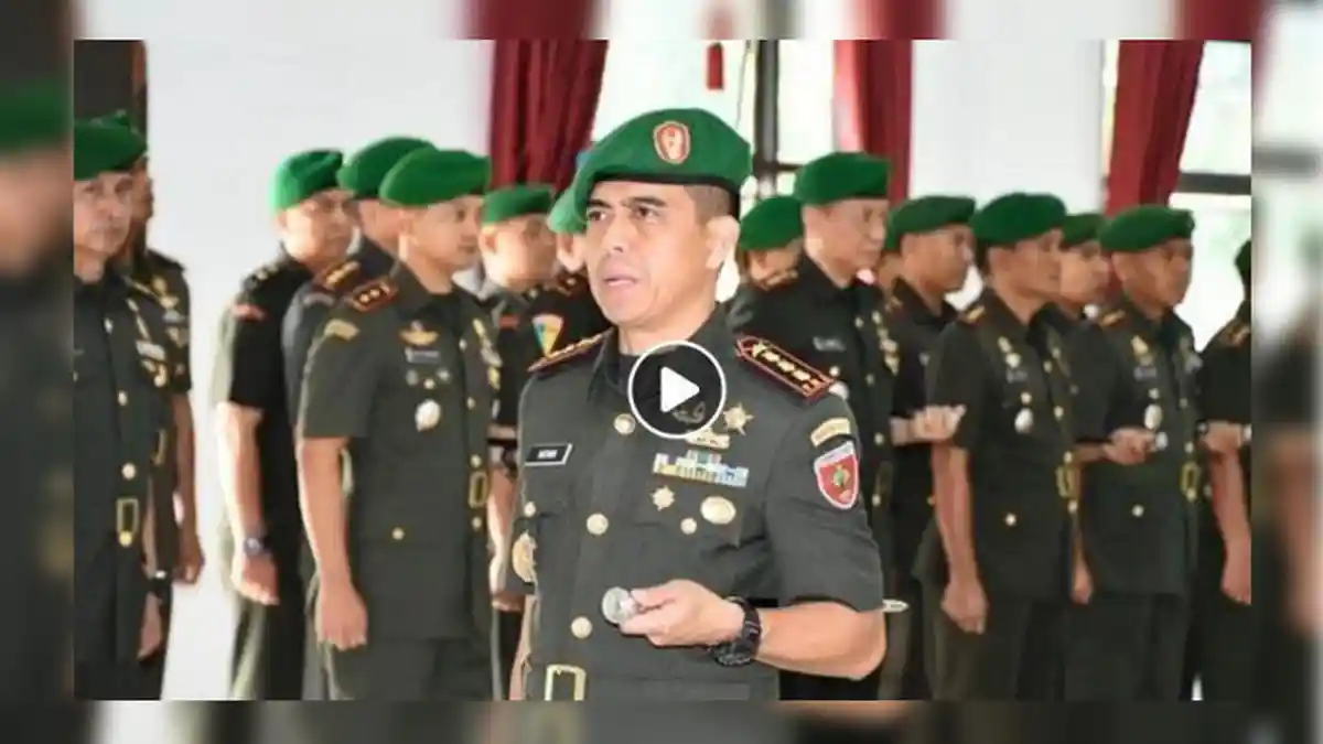 Begini Karir Kolonel Hendi Suhendi, Dua Bulan Jabat Dandim Lalu Dicopot, Pernah Tugas di Luar Negeri