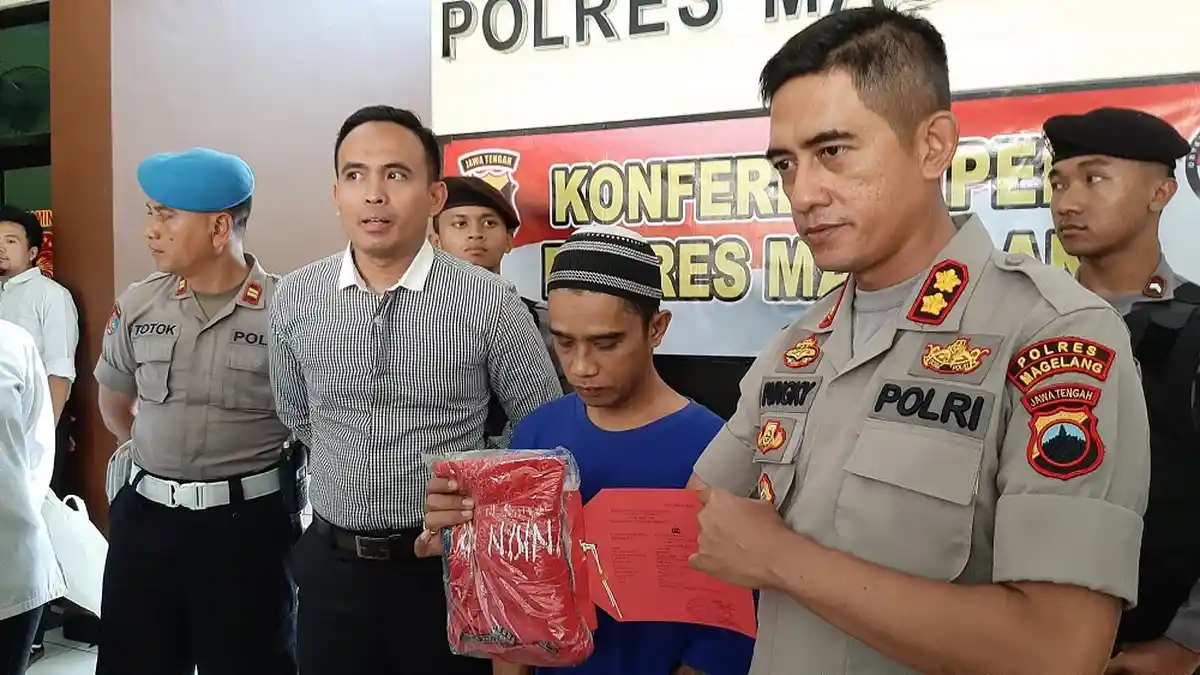 Pria di Magelang Diringkus Polisi Karena Tega Cabuli Anaknya Sendiri