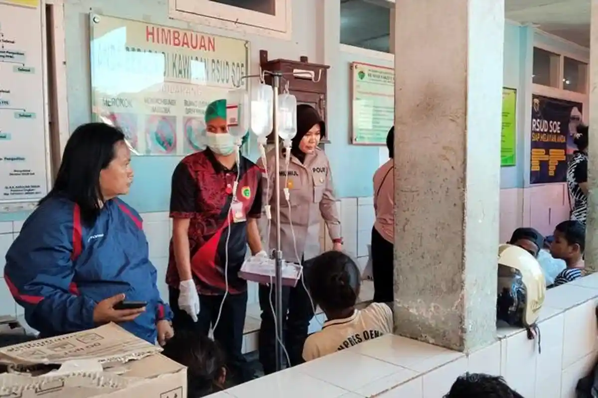 RSUD SoE Penuh, Dibuka Posko Darurat bagi Pasien Keracunan MBG