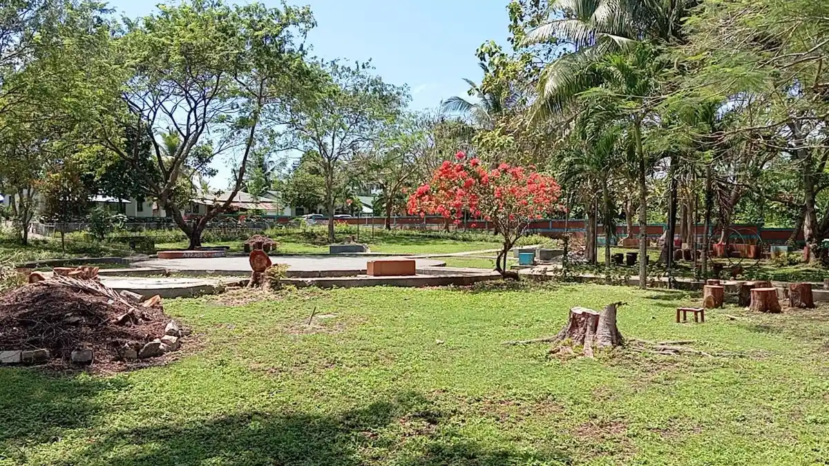 Taman Vat Wahan di Maluku Tenggara Tak Terawat dan Sepi Pengunjung