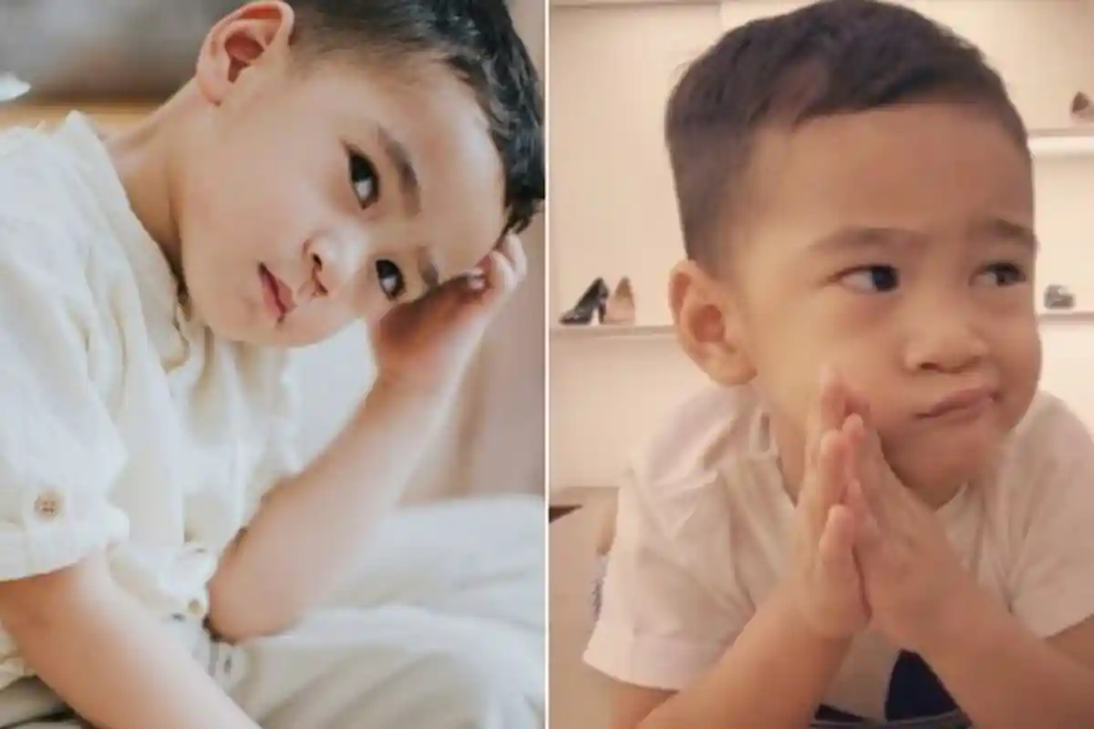 Lucunya Wajah Rafathar Saat Antri THR, Hampir Gak Kebagian Untung Raffi Lakukan Ini