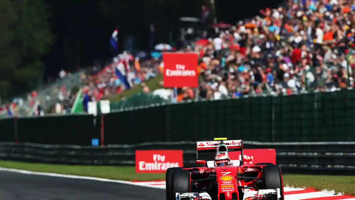 Kimi Raikkonen Tercepat di Sesi Latihan Bebas GP Belgia