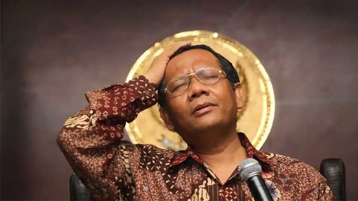 Mahfud MD Berdoa: 