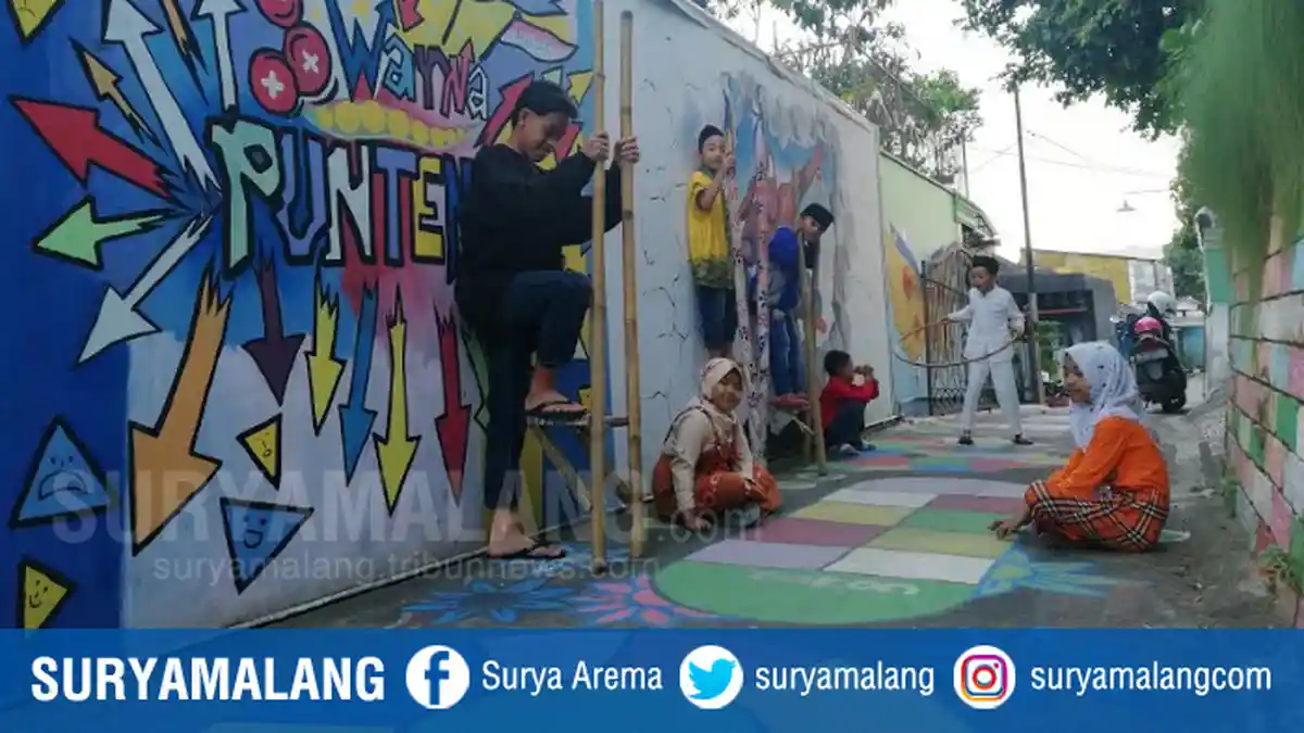 Ada Kampung Ramah Anak di Kota Batu, Sediakan Arena Permainan Tradisional