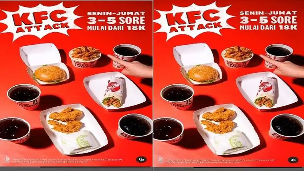 Promo KFC 27 Januari 2023, Paket Murah Sore Hari Cuma Rp18.182, Ada 4 Pilihan Menu Makan dan Minum