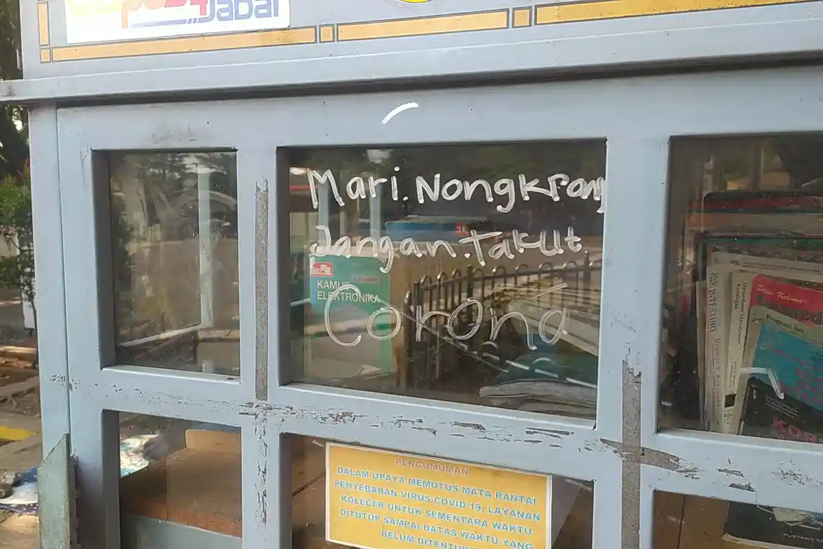 Kolecer, Program Ridwan Kamil di Sukabumi Tak Terurus, Dicoreti Tulisan Tidak Percaya Covid-19