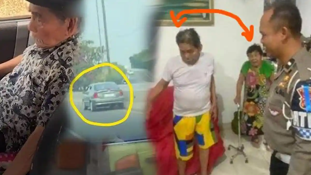 Sosok Kakek Pengemudi Sedan Oleng di Jalan Tol Ternyata Kolonel Purnawirawan, Anaknya Ditegur Polisi