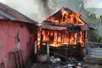 Enam Rumah di Desa Tolotangga Bima Terbakar, Kerugian Mencapai Rp400 Juta
