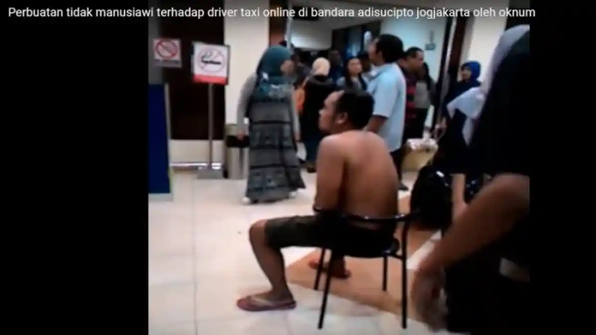 Ini Kata Gubernur DIY Soal Driver Taksi Online yang 'Dihukum' Lepas Baju