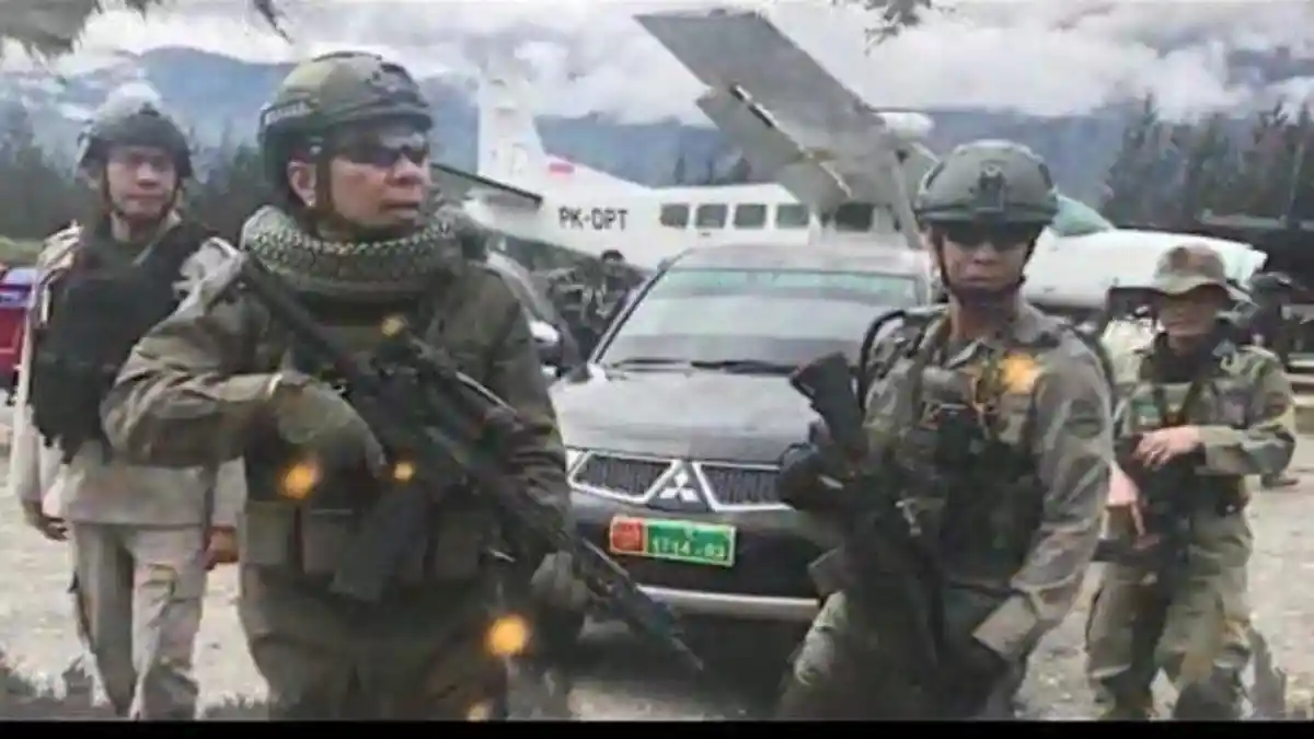 Kontak Senjata dengan KKB di Yahukimo, Satu Polisi Jadi Koban