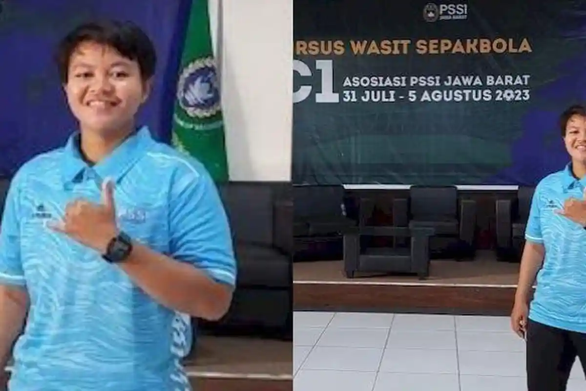 SOSOK Iis Sumiati, Wasit Wanita Pertama Asal Majalengka Raih Lisensi C1, Cita-cita jadi Wasit FIFA