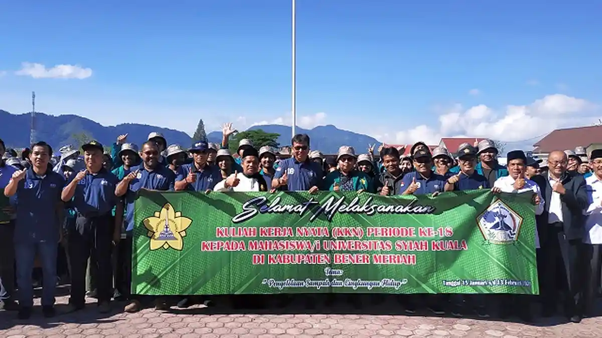 Bupati Sarkawi Terima 313 Mahasiswa KKN dari Unsyiah, Ini yang Dikerjakan Selama di Desa