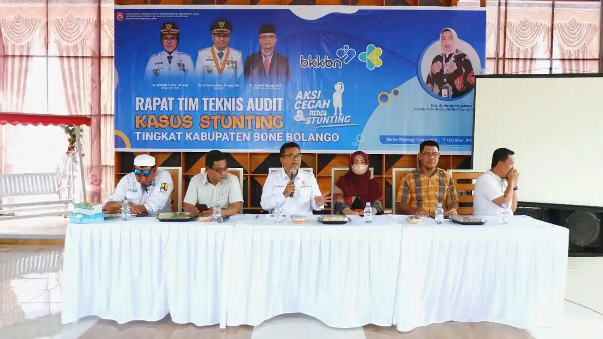 Tim Teknis Audit Stunting Bone Bolango Bedah Kasus Stunting di 4 Kecamatan