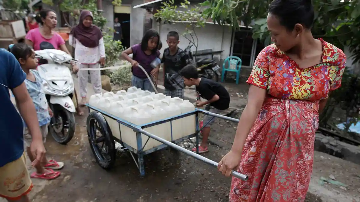 Warga Kurang Mampu di Pasuruan Dapat Bantuan Air Bersih dari USAID